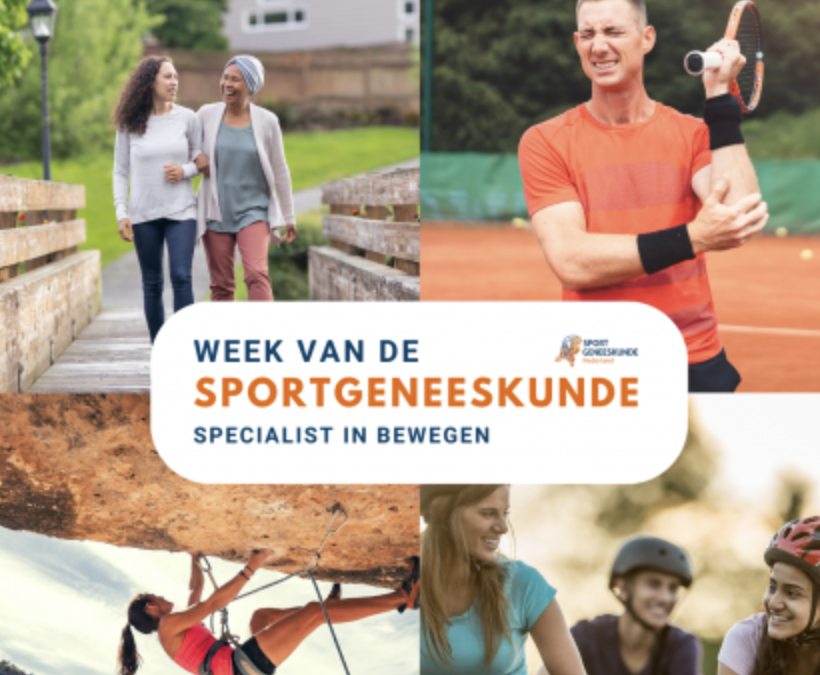 Week van de Sportgeneeskunde: extra aandacht voor de veelzijdigheid van de sportarts